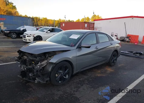 2023 Hyundai Elantra Sel из США, поврежденный, VIN KMHLM4AG4PU496875